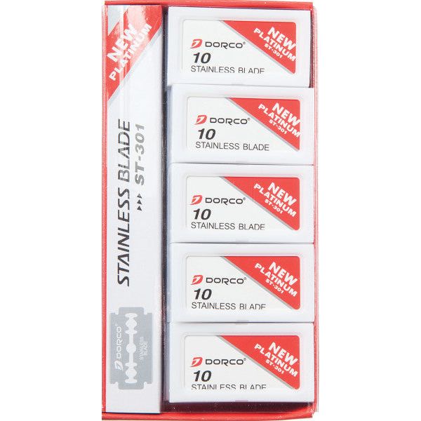 Dorco Stainless Double Edge Blade 100pk (ST301) (D212) Main image