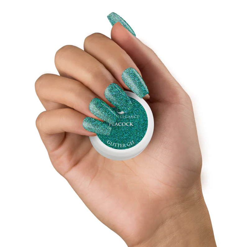 Light Elegance - Peacock Glitter Gel - 10ml