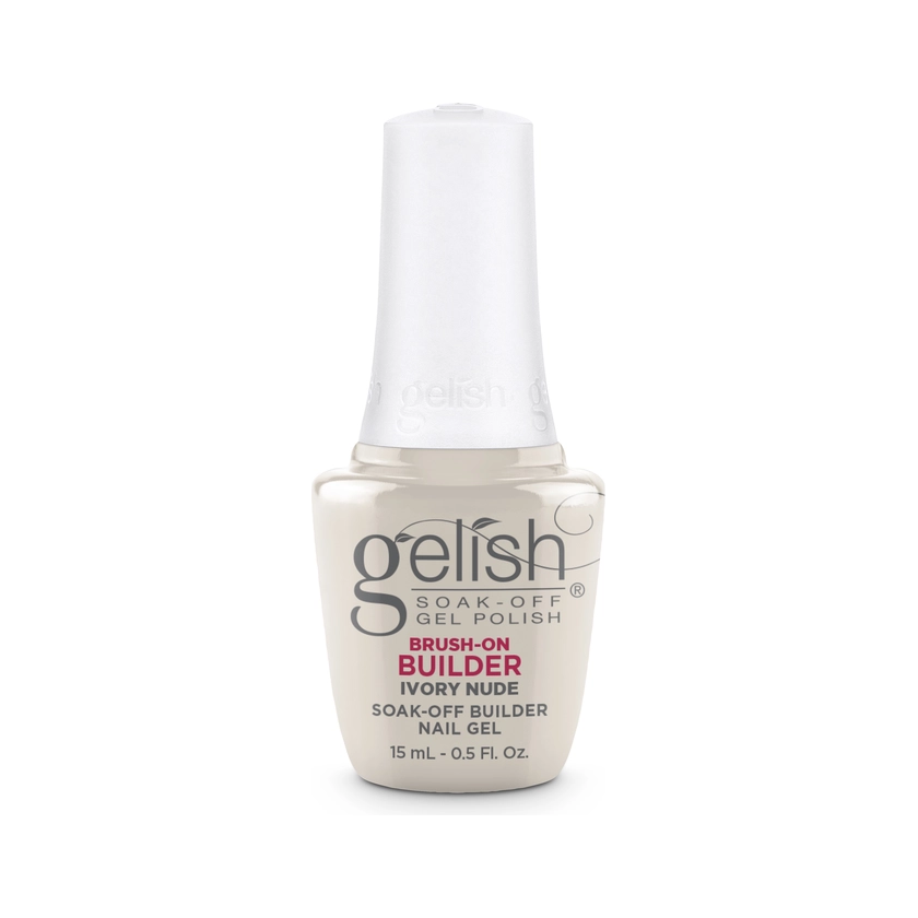 Gelish Brush On Builder Gel .5oz - Ivory Nude Main image