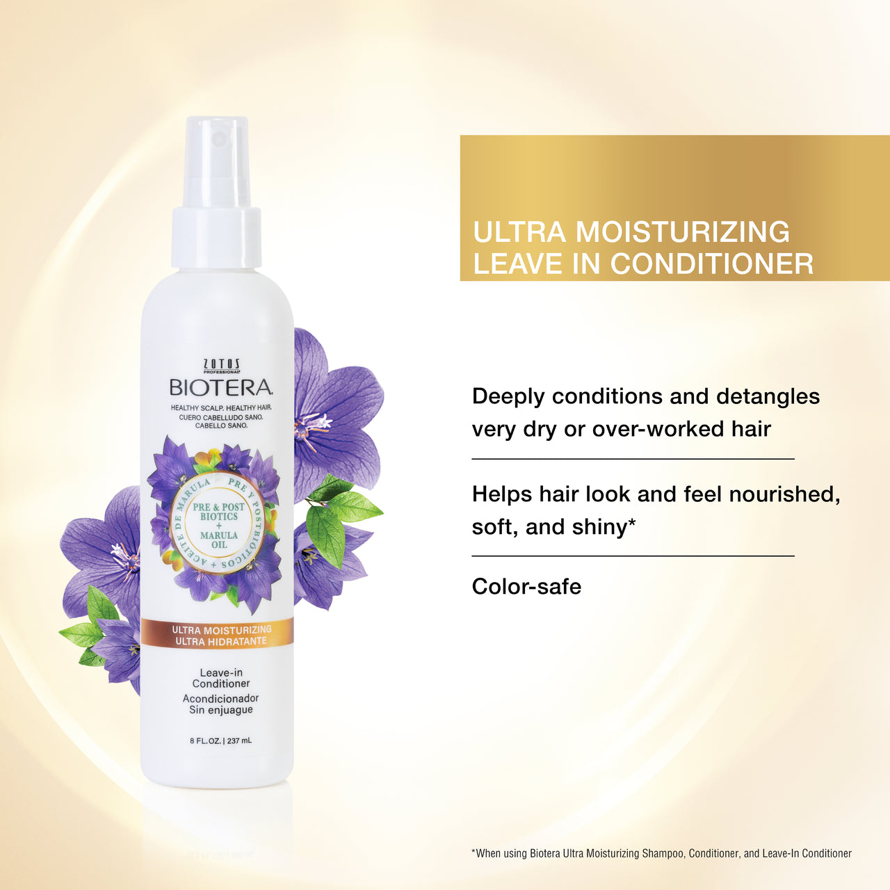 Biotera Ultra Moisturizing Leave In-Conditioner 8oz Secondary image