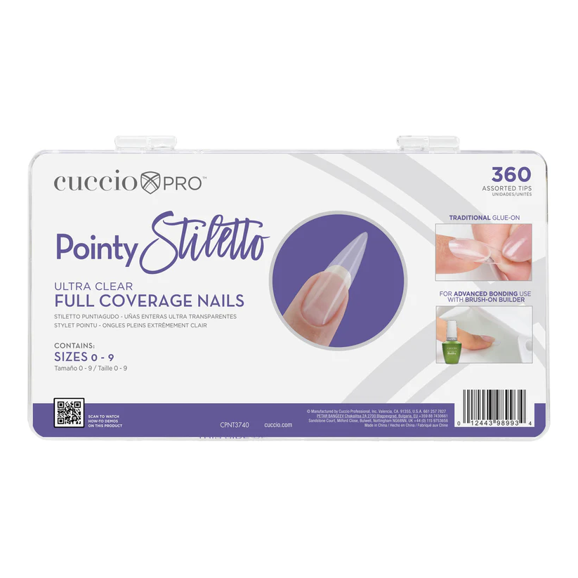 Cuccio Pointy Stiletto Tips 360pk Main image