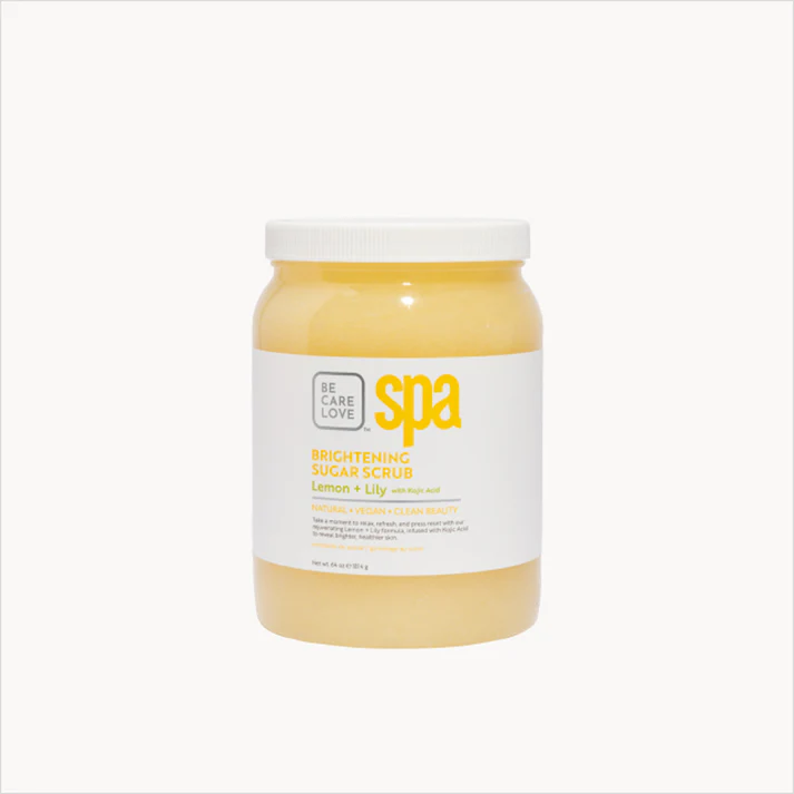 Be Care Love Sugar Scrub - Lemon + Lily 64oz