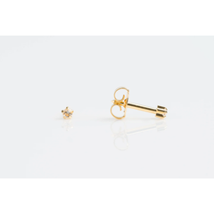 Studex Mini Gold Tiffany April Crystal