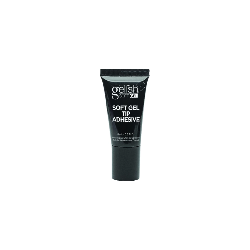 Gelish Soft Gel Tip Adhesive Clear 0.5oz Tube Secondary image