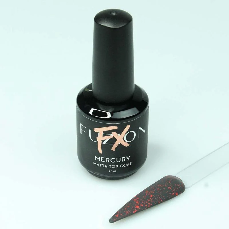 Fuzion FX Matte Top Coat - Mercury 15ml Main image