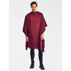 Betty Dain BDBarber Super Size Styling Cape - Burgundy 899S-BUR