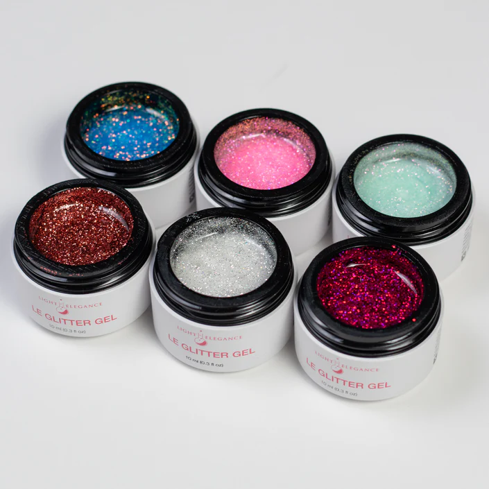 Light Elegance - Girls Night In Spring/Summer 2025 Glitter Gel Collection (6pk) Secondary image