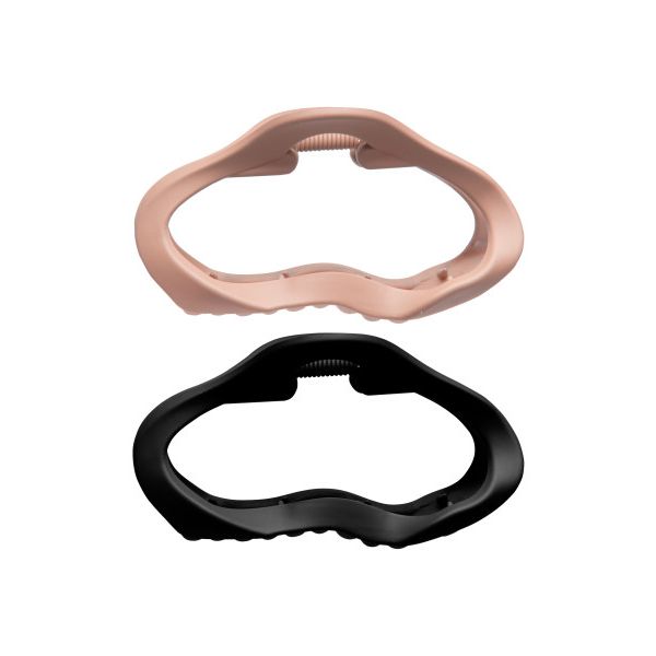 Diane Oval Claw Hair Clips 2pk (D6806) Secondary image
