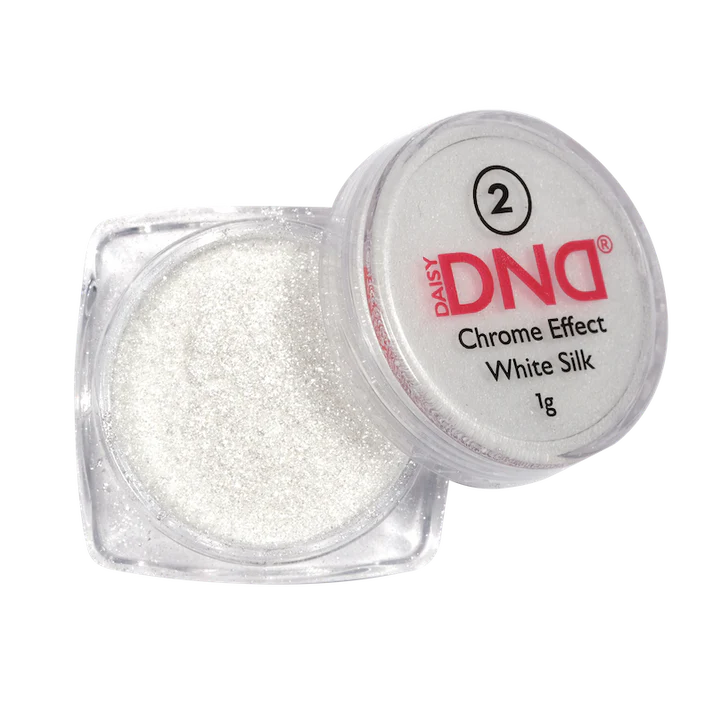 DND Chrome Effect - White Silk 2 - 1g