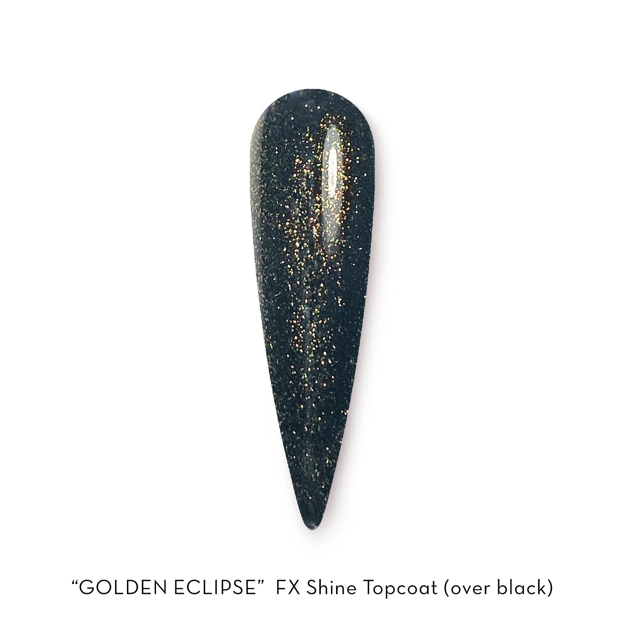 Fuzion FX Top Coat - Golden Eclipse 15ml Secondary image