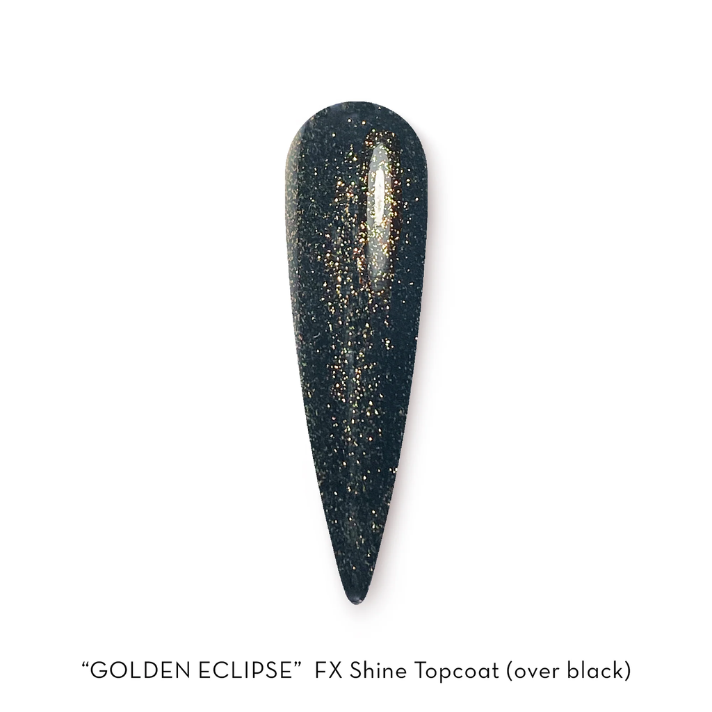 Fuzion FX Top Coat - Golden Eclipse 15ml
