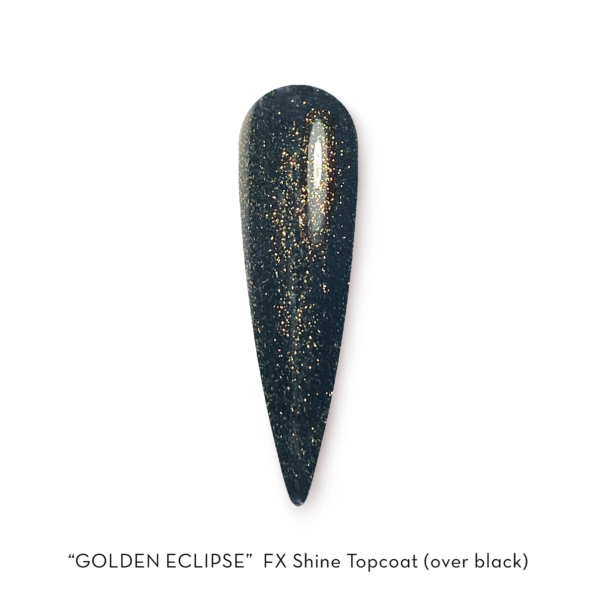 Fuzion FX Top Coat - Golden Eclipse 15ml