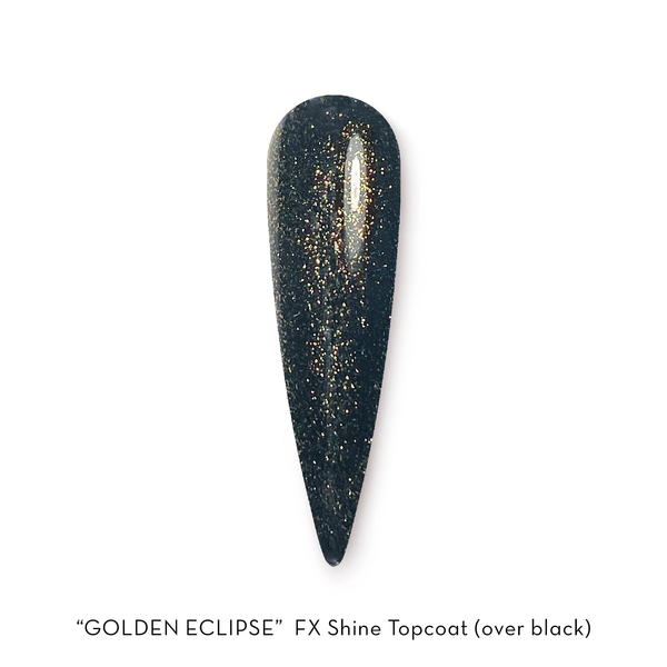 Fuzion FX Top Coat - Golden Eclipse 15ml