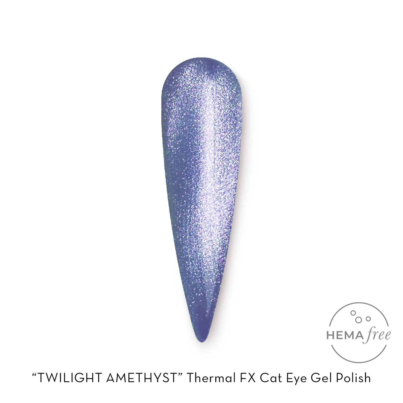 Fuzion FX Thermal Cat Eye Gel Polish 15ml - Twilight Amethyst