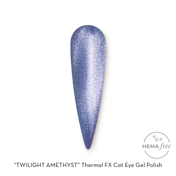 Fuzion FX Thermal Cat Eye Gel Polish 15ml - Twilight Amethyst