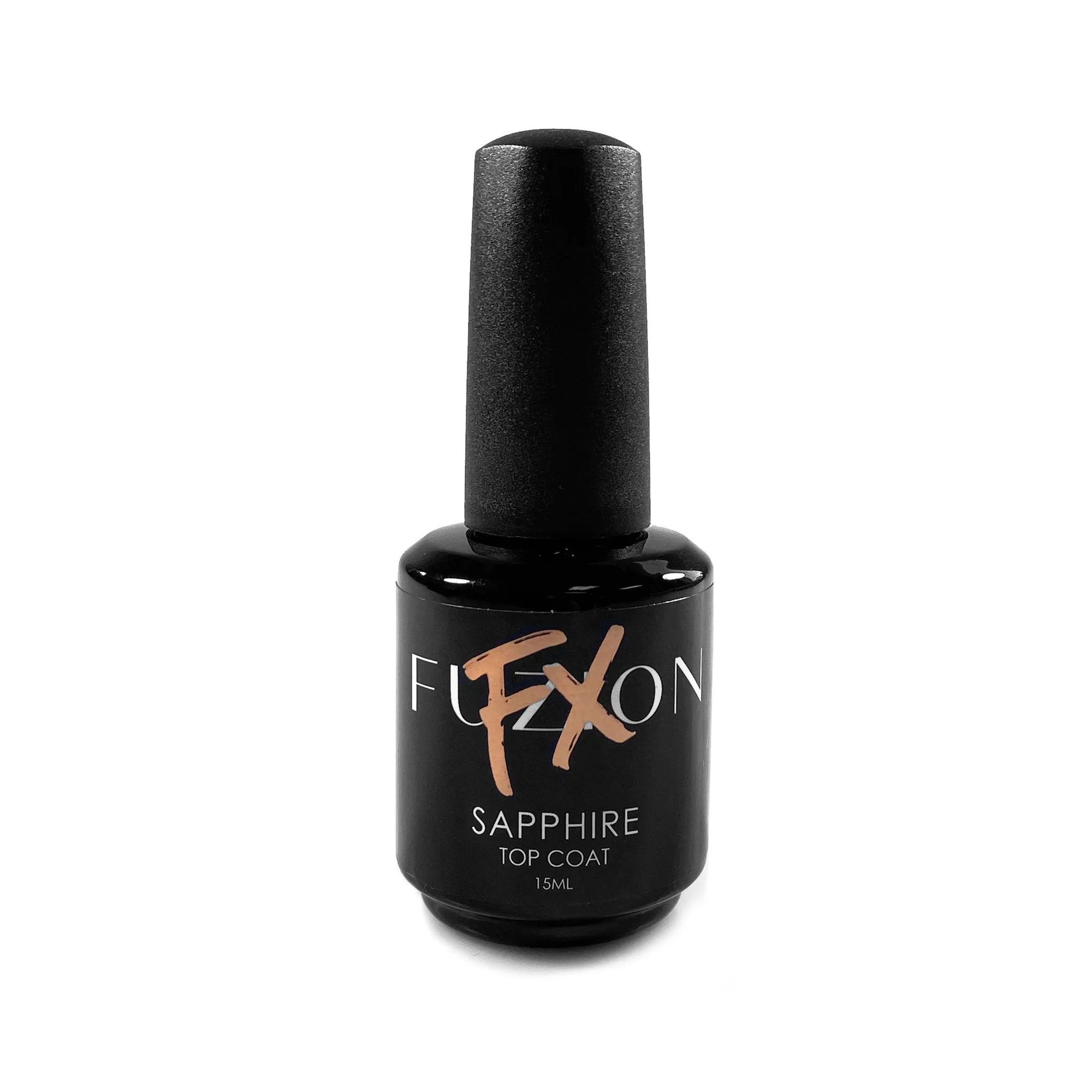 Fuzion FX Winter Flakes Shiny Top Coat - Sapphire 15ml Main image