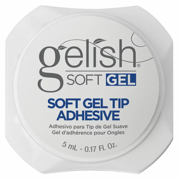 Gelish Soft Gel Tip Adhesive Jar 0.17oz