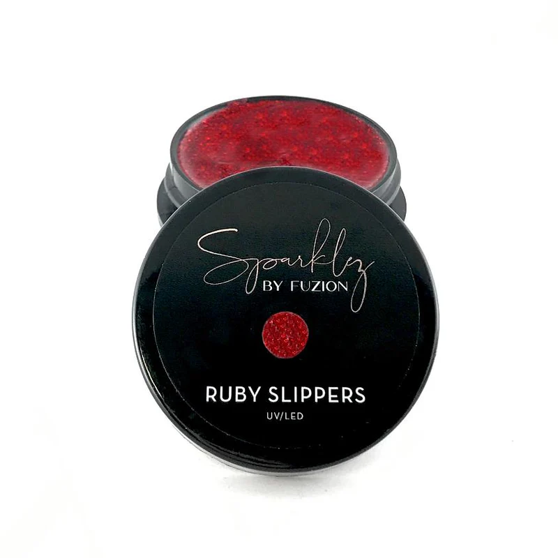 Fuzion UV/LED Sparklez - Ruby Slippers 15gm Main image