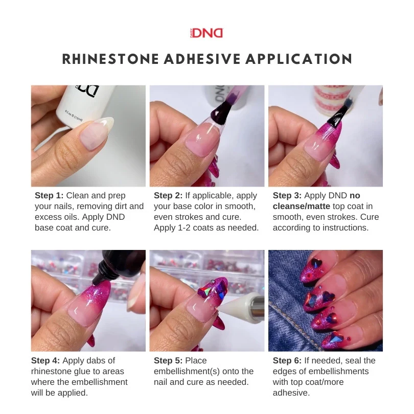 DND Rhinestone Glue Gel 15g Secondary image