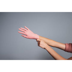 Fromm Pink Nitrile Gloves 100pk