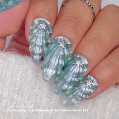 DND Nail Charms #11 - Mystical And Tide Silver