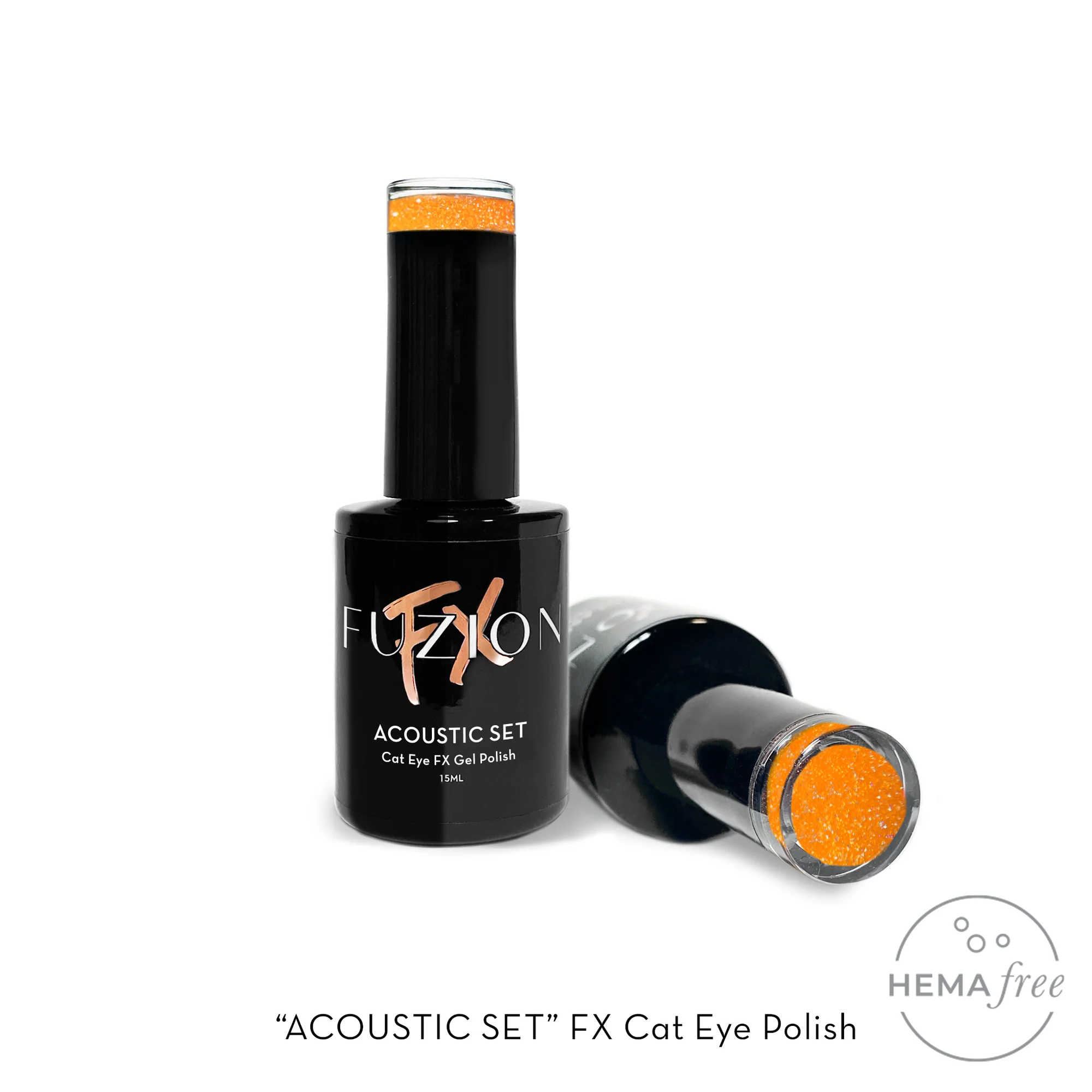 Fuzion FX Thermal Gel Polish 15ml - Acoustic Set Secondary image