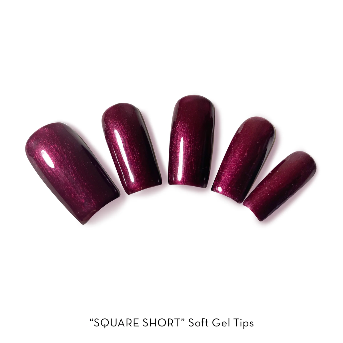 Fuzion Soft Gel Tips 600pk - Square Short
