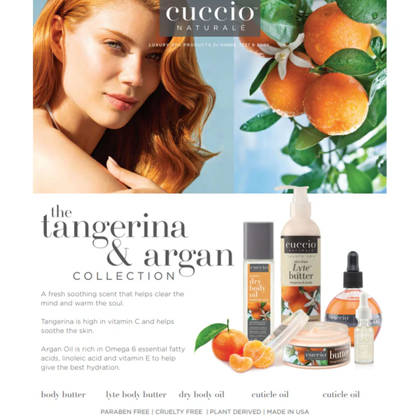 Cuccio Roll On Cuticle Oil Tangerina & Argan 10ml