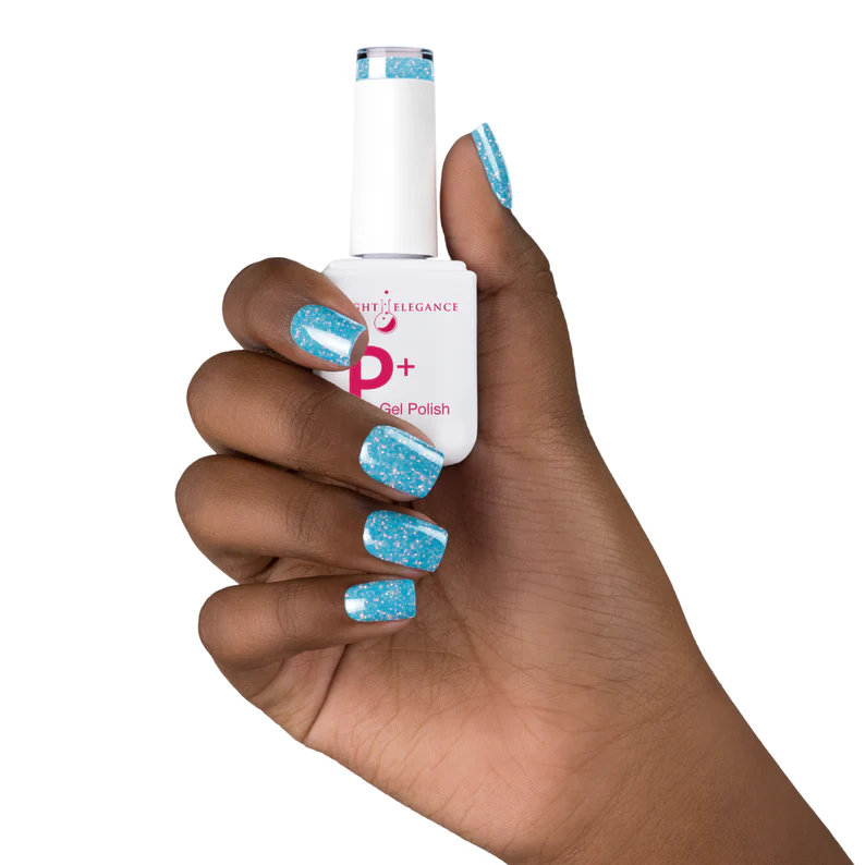 Light Elegance - P+ Poor Decisions Glitter Gel Polish (10ml)