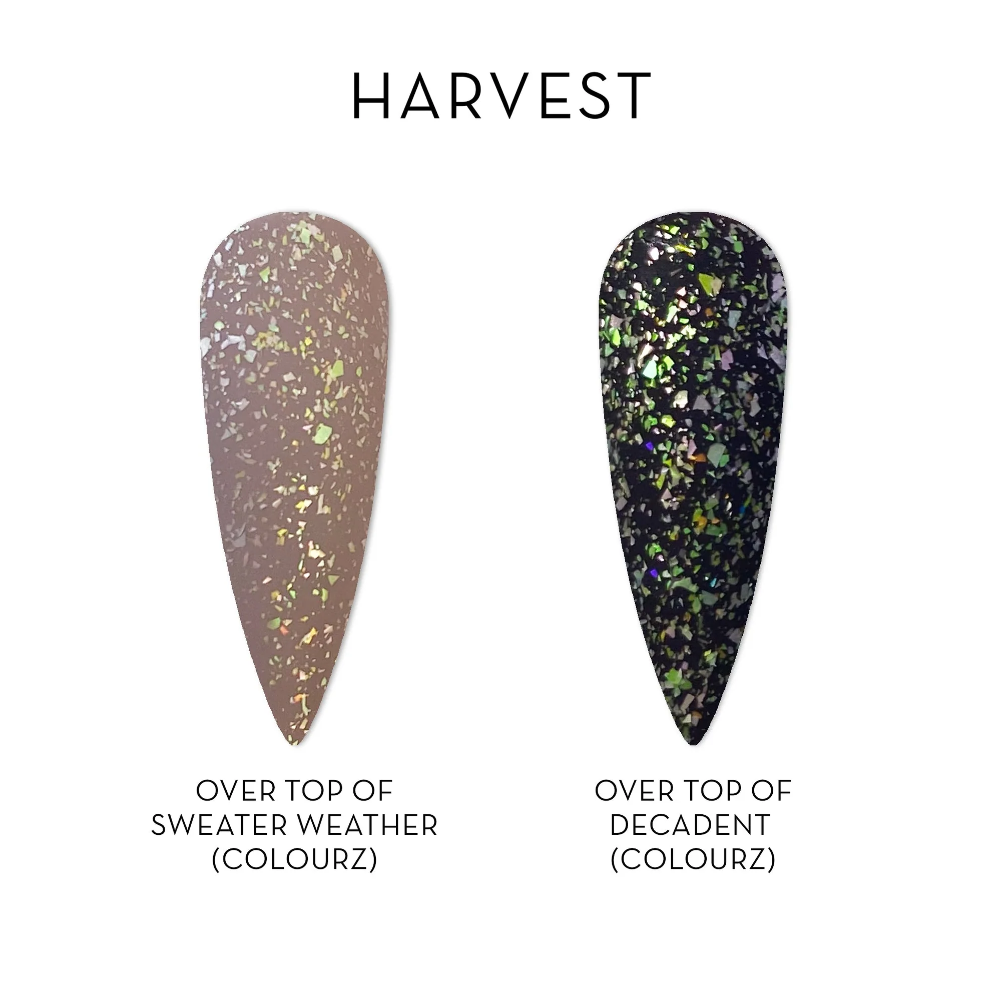 Fuzion FX Matte Flake Top Coat - Harvest 15ml Secondary image