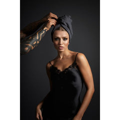 Fromm Softees Plush Microfiber Towels 6pk - Dark Grey