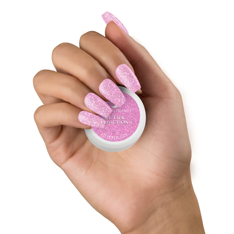 Light Elegance - All Talk, No Action Glitter Gel (10ml)