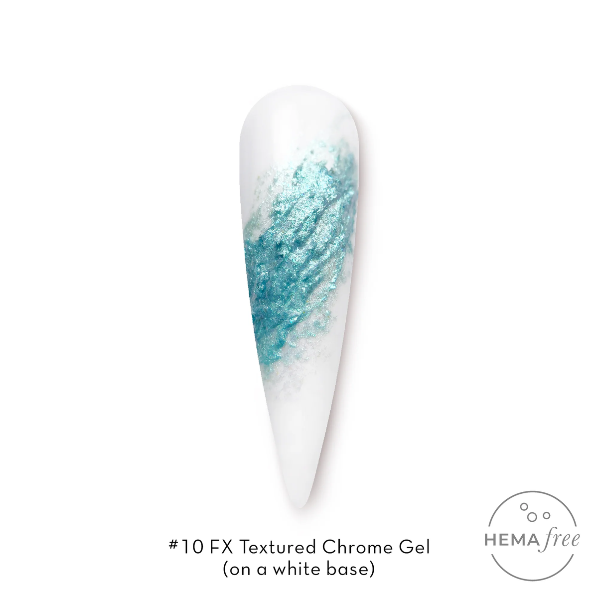 Fuzion FX Textured Chrome Gel 5g - #10