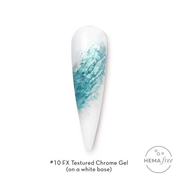 Fuzion FX Textured Chrome Gel 5g - #10