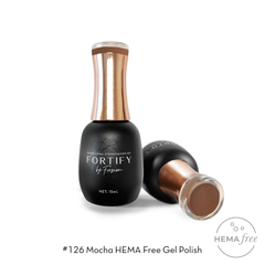 Fuzion Fortify Gel Polish 15ml - #127 Mocha