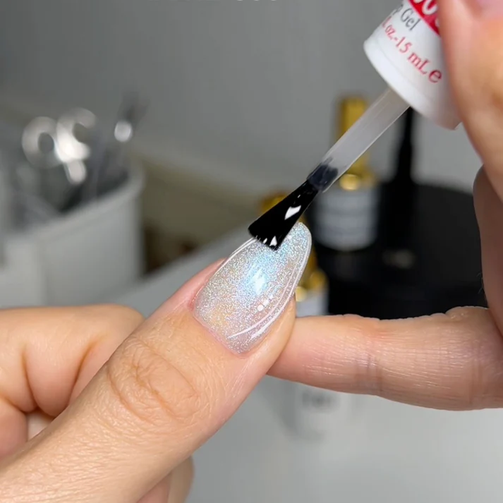 DND - No Cleanse Top Coat 600 .5oz Secondary image