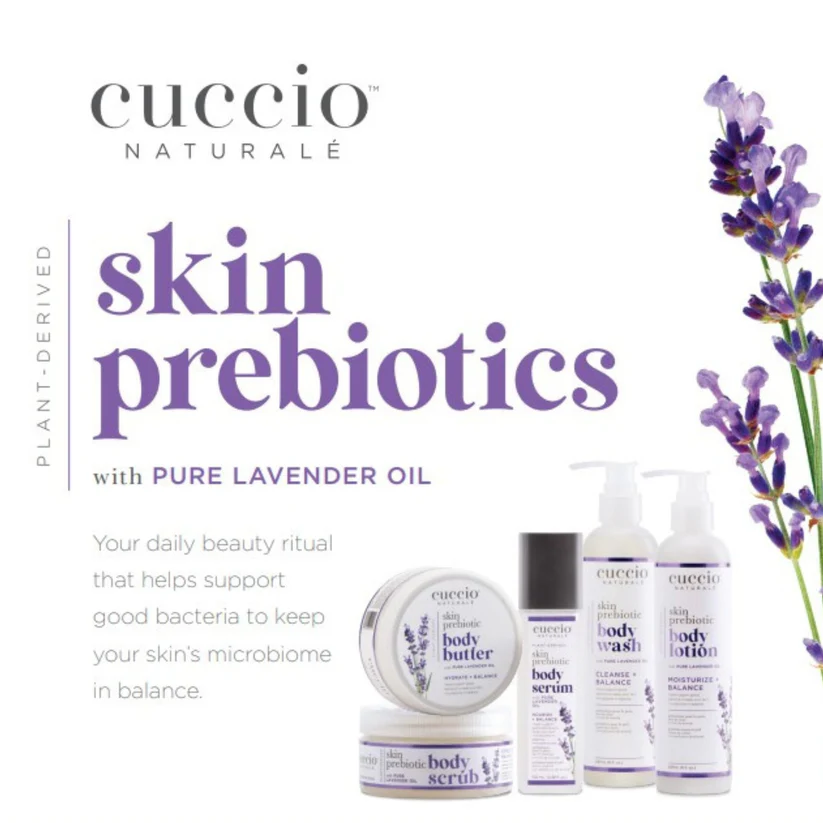 Cuccio Skin Prebiotic Body Scrub 8oz - Lavender Secondary image