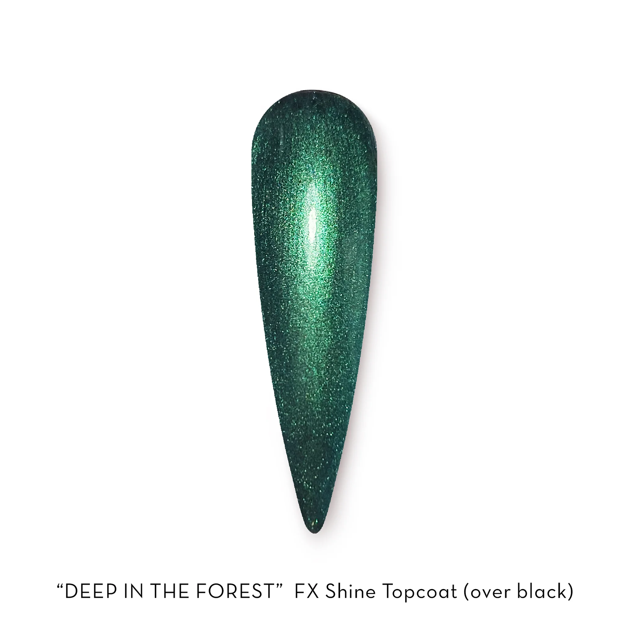 Fuzion FX Metallic Pearl Top Coat - Deep In The Forest 15ml Secondary image