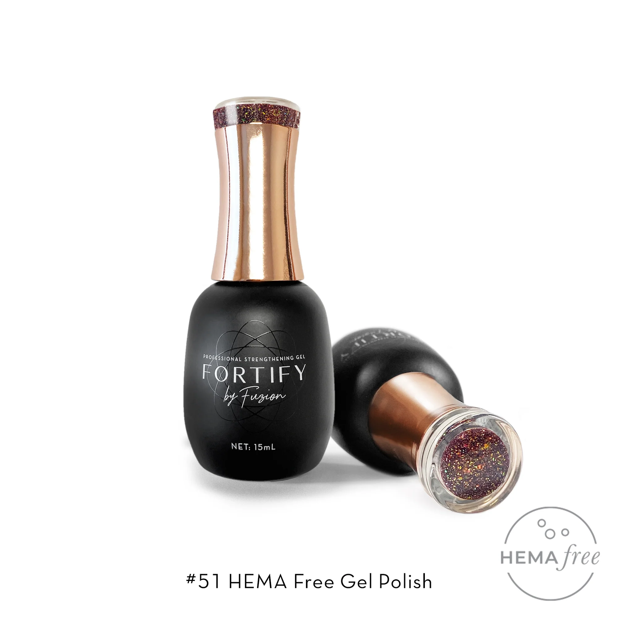 Fuzion Fortify Gel Polish 15ml - #51 Main image