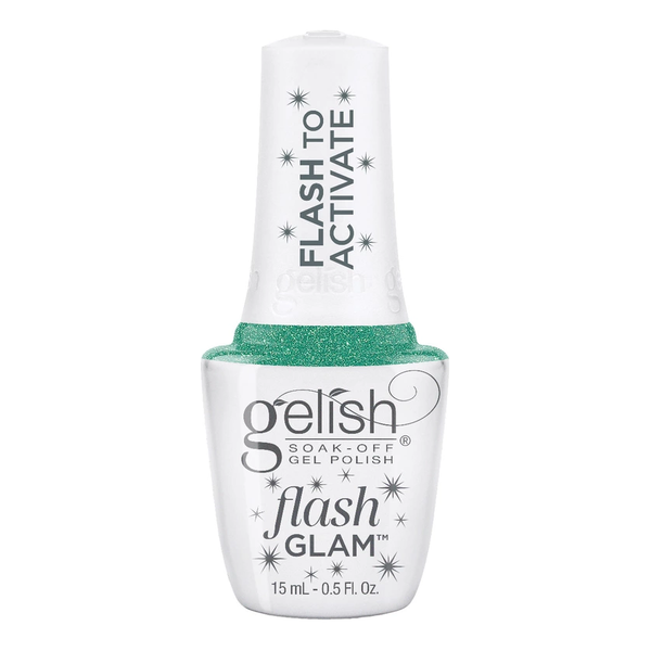 Gelish - Flash Glam Mint To Sparkle .5oz