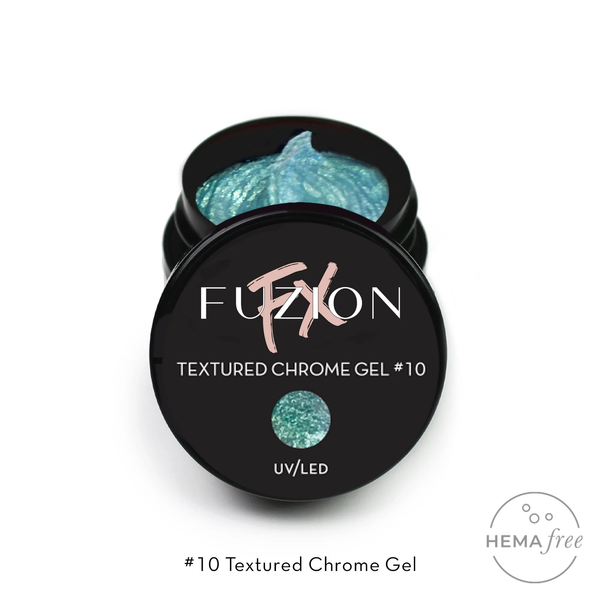 Fuzion FX Textured Chrome Gel 5g - #10