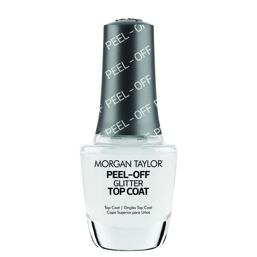 Morgan Taylor Peel Off Glitter - Top Coat Main image