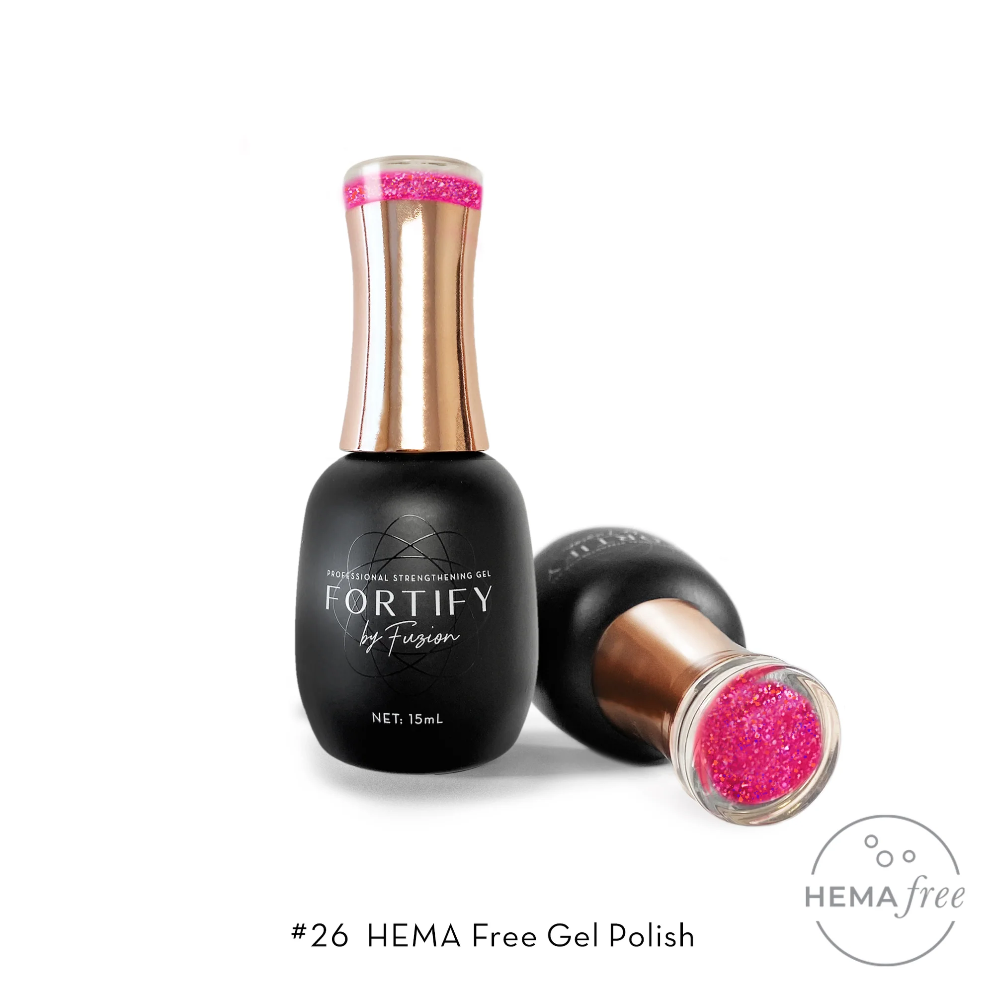 Fuzion Fortify Gel Polish 15ml - #26 Main image