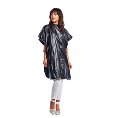 Betty Dain Lustre Shampoo Cape - Black (311V-BLK)
