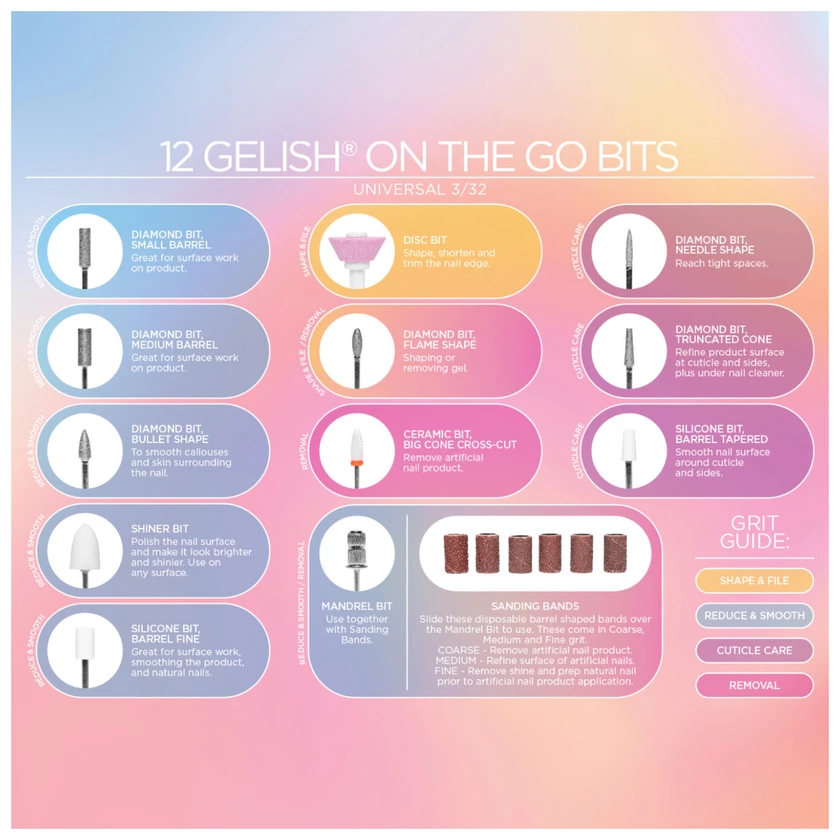 Gelish Mini On The Go Electric Nail File Secondary image