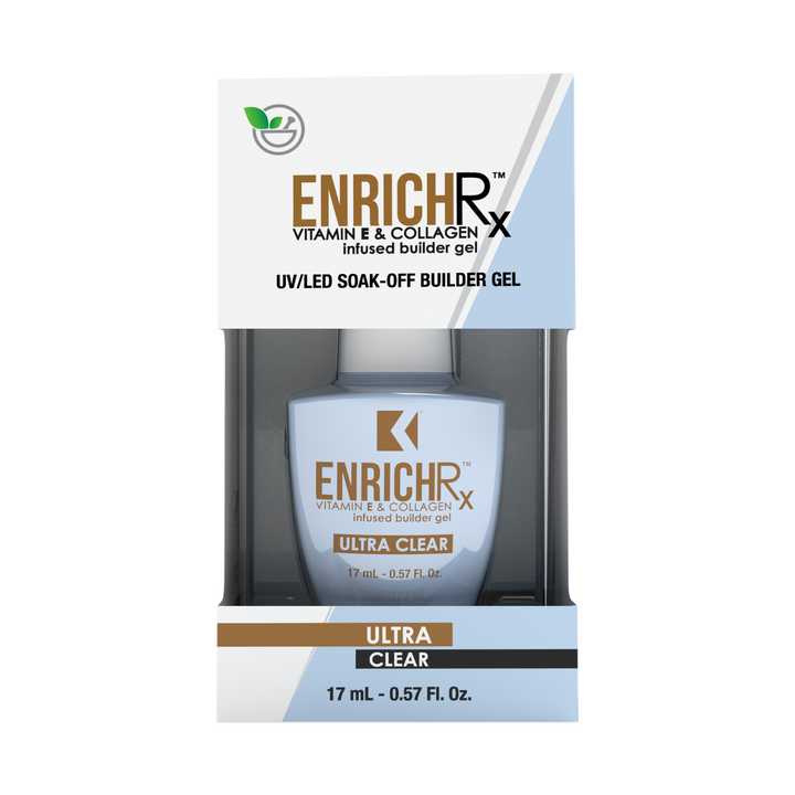 EnrichRx UV/LED Builder Gel - Ultra Clear
