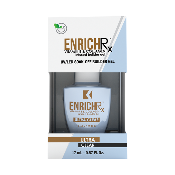 EnrichRx UV/LED Builder Gel - Ultra Clear