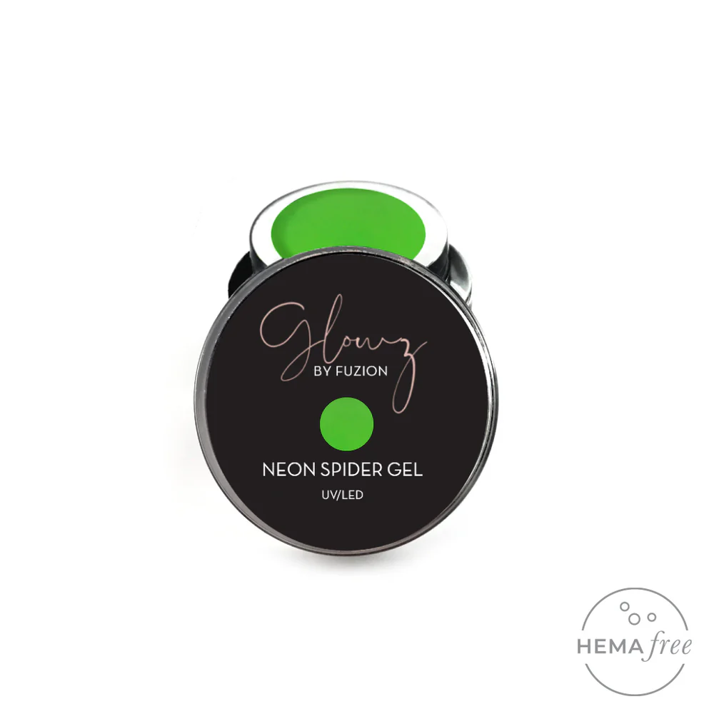 Fuzion UV/LED Glowz Neon Spider Gel - Yellow Main image