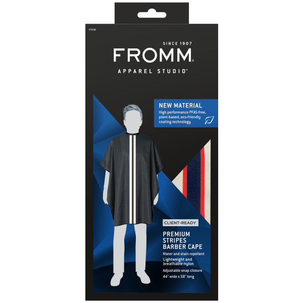 Fromm Stripes Barber Cape F7038 Main image