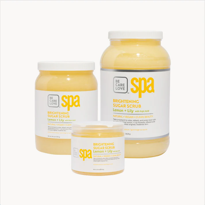 Be Care Love Sugar Scrub - Lemon + Lily 64oz Secondary image